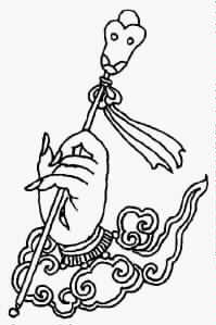 skull-bone staff eyehand image